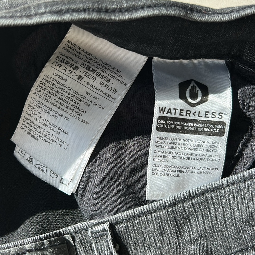 Levi’s Black Studded Jeans - Picture 4 of 6